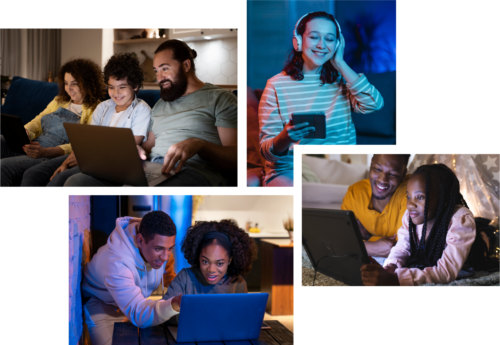 A showcase of all the different business channels you can sell with Optimum.