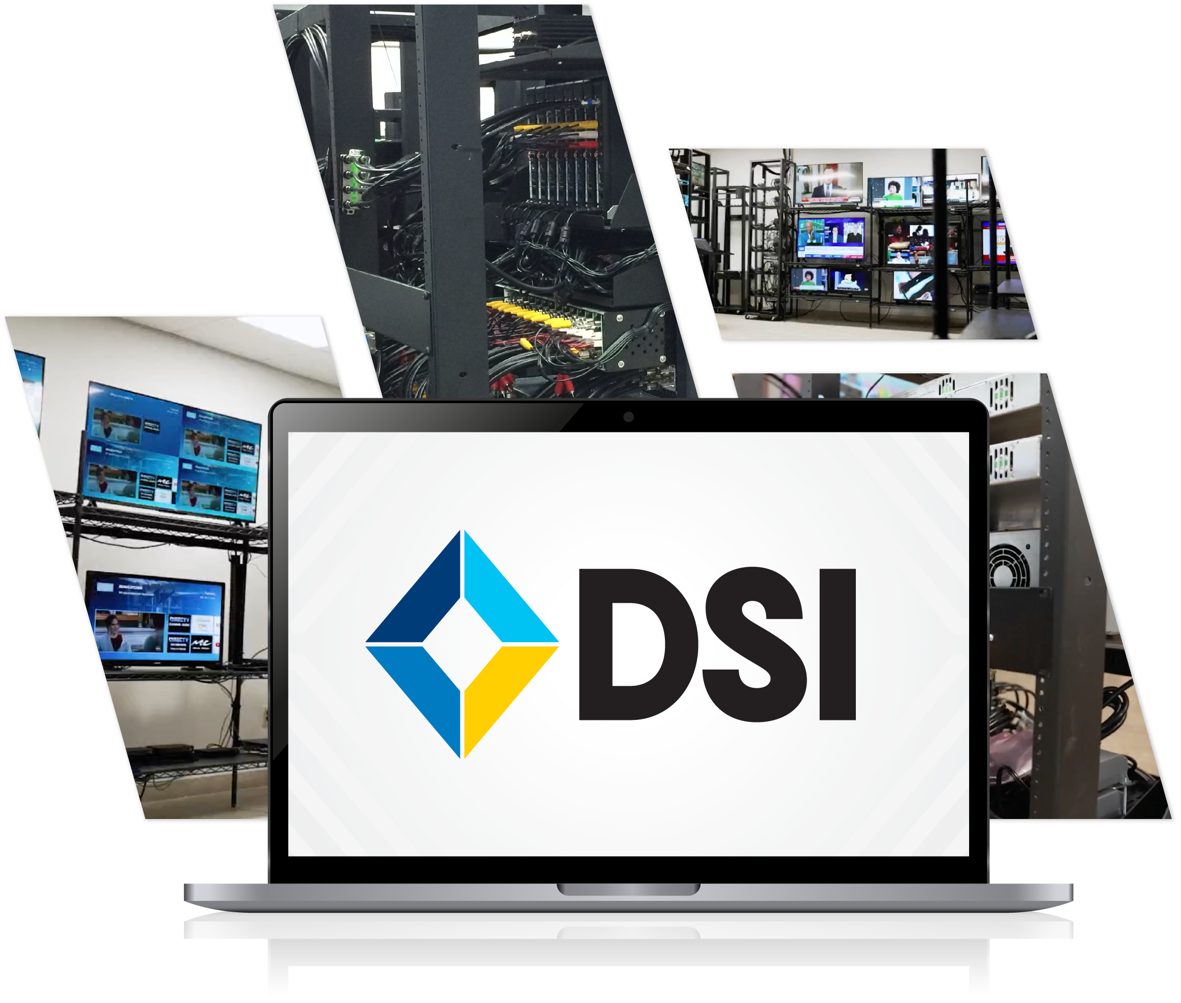 Open laptop showing the potential of DSI.